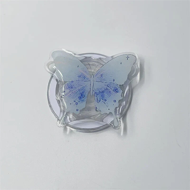 Cute Butterfly Magsafe Magnetic Phone Griptok Phone Holder Stand