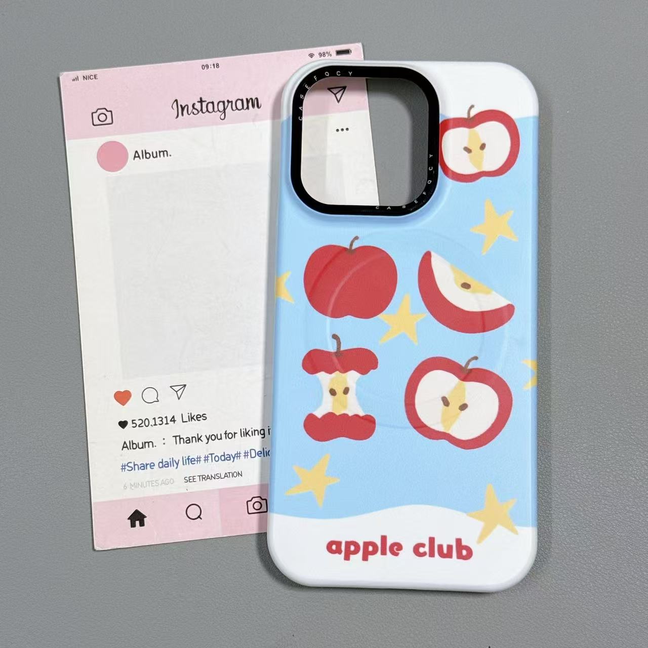 red apple iPhone case
