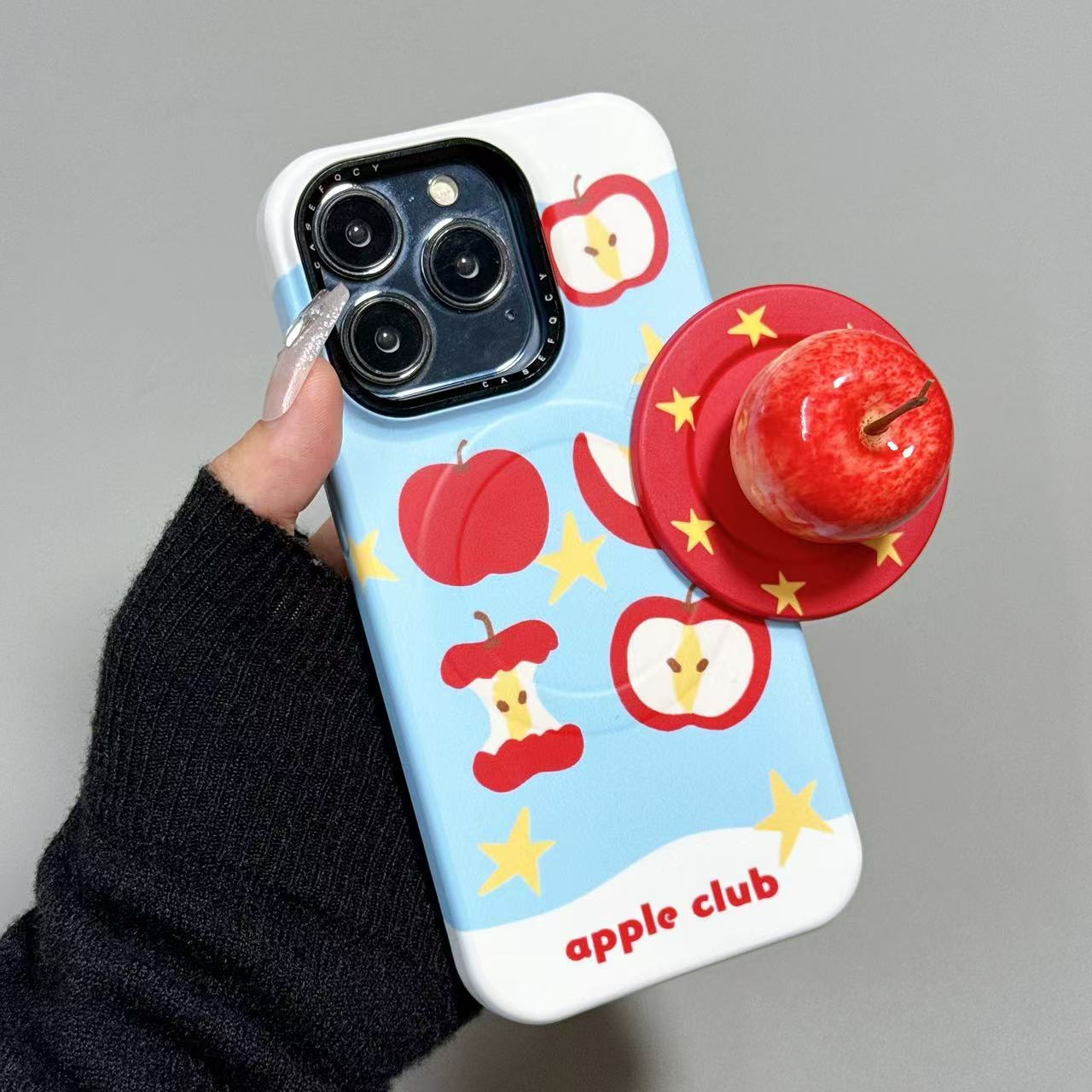 red apple iPhone case