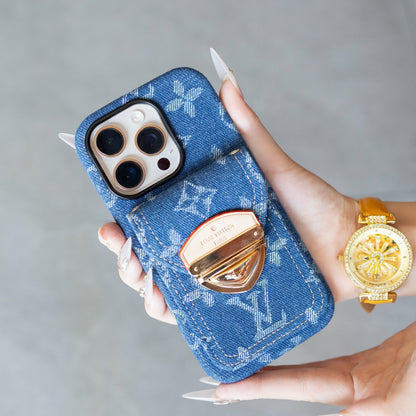 New Classic Luxury Card Holder Phone Case 06