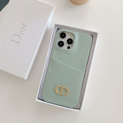 Fashion Leather iPhone Case