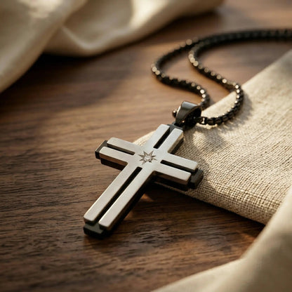 Cole Cross Necklace