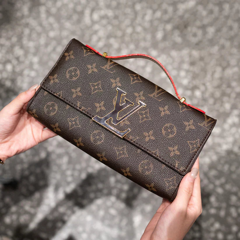 Luxe Texture Leather Handbag
