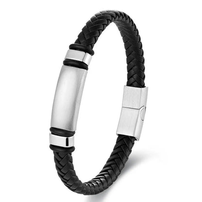 Lynk Men's Leather Cuff