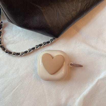 For Samsung Galaxy Buds Case Cute Heart Earphone Cover