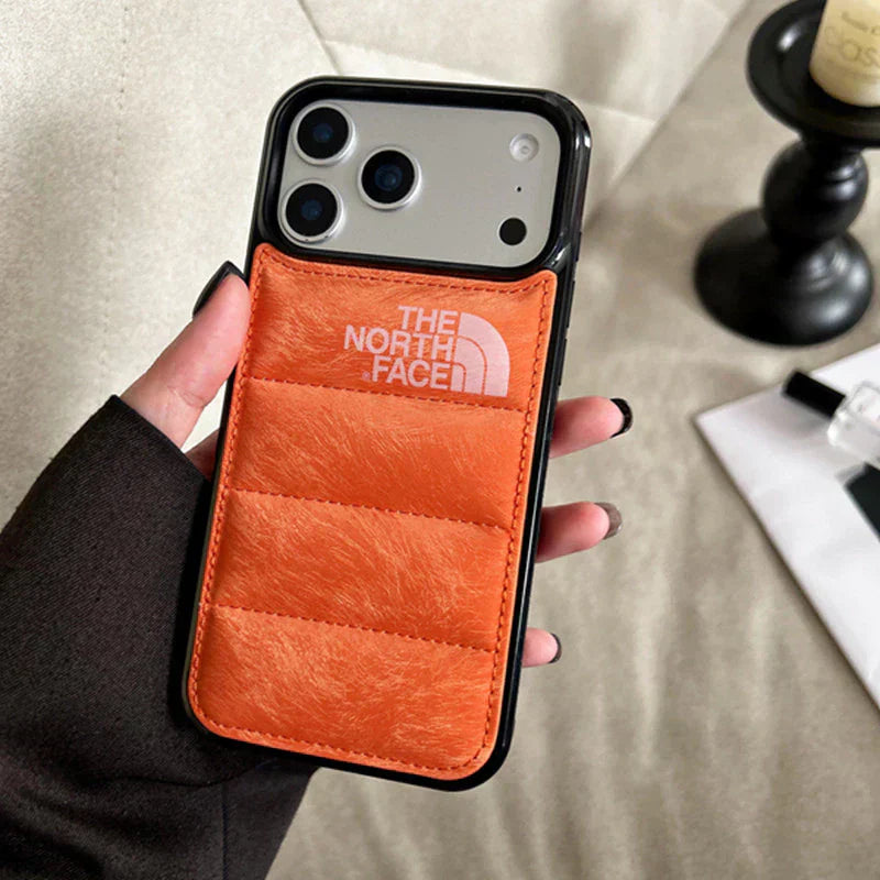 North Puffer Suede iPhone Case